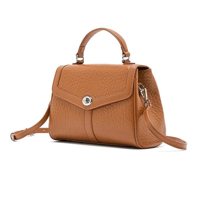 Hifashion Cowhide Genuine Leather Tote Handbags For Women New 2025 Luxury Designer Work Satchel Top Handle Female Shoulder Bags