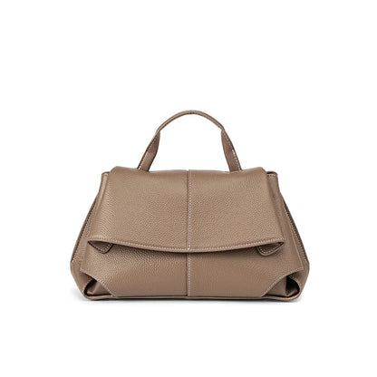 Hifashion Vintage Cowhide Genuine Leather Handbags For Women 2025 Trend Designer Top Handle Flap Ladies Shoulder Crossbody Bags