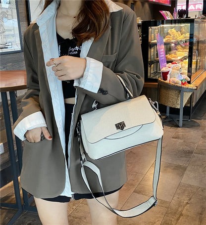 Hifashion 3 Layers Genuine Genuine Leather Shoulder Bags For Women 2025 Trend Designer Flap Crossbody Purse Work Ladies Handbags