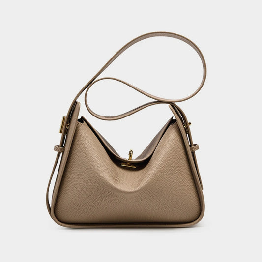 Hifashion Cowhide Genuine Leather Underarm Shoulder Bags For Women 2025 Luxury Designer Crossbody Purses Hobo Ladies Handbags