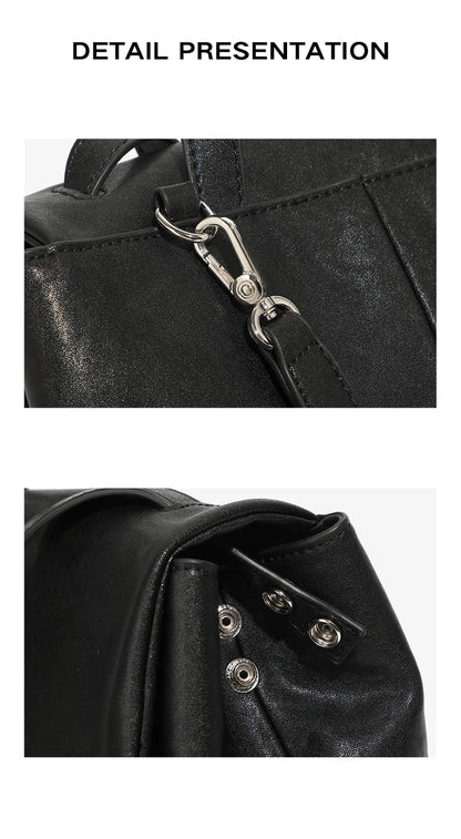 Hifashion Vintage Genuine Leather Backpack For Women 2025 Trend Designer Top Flap College Girls School Bags Work Travel Bagpack