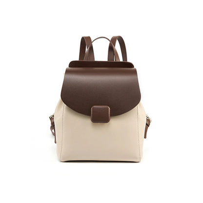 Hifashion Small Cowhide Genuine Leather Backpack For Women 2025 Trend Fashion Designer Female Travel Bagpack Girls School Bags