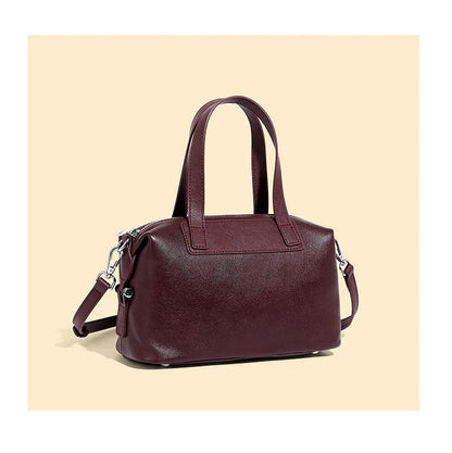 Hifashion Vintage Cow Genuine Leather Pillow Tote Handbags For Women 2025 Trend Designer Boston Ladies Shoulder Crossbody Bags