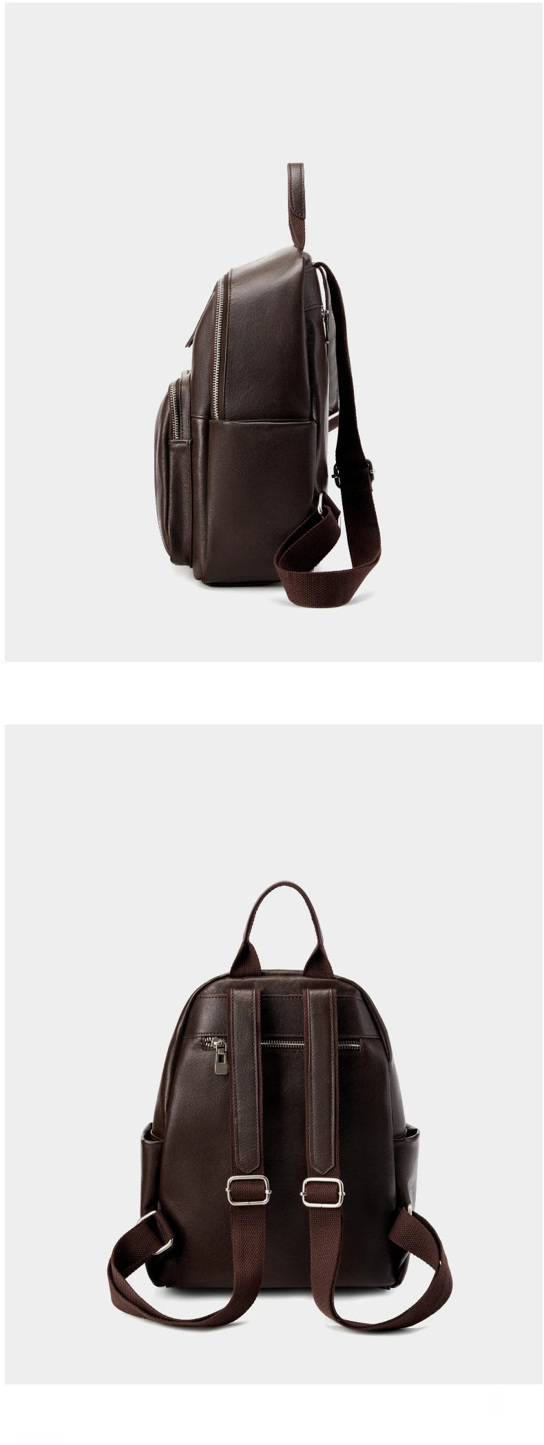 Hifashion Cowhide Genuine Leather Backpack For Women 2025 Trend Designer Work Daypack Travel Bookbags Teenage Girls School Bags