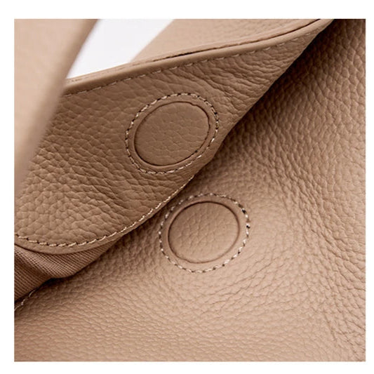 Hifashion Cowhide Genuine Leather Small Shoulder Bags For Women 2025 Luxury Designer Work Bucket Tote Crossbody Ladies Handbags