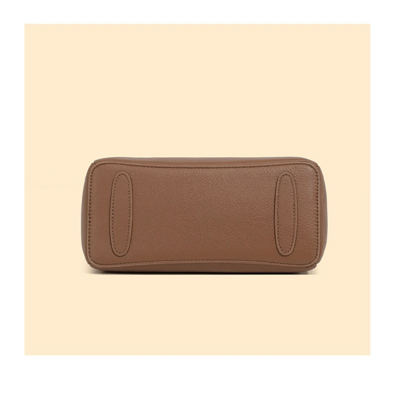 Hifashion 3 Layers Genuine Leather Shoulder Bags For Women 2025 Luxury Designer Crossbody Satchel Commuting Tote Ladies Handbags