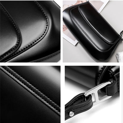 Hifashion Luxury Genuine Leather Underarm Shoulder Bags For Women 2025 Trend Designer Crossbody Purses  Saddle Ladies Handbags