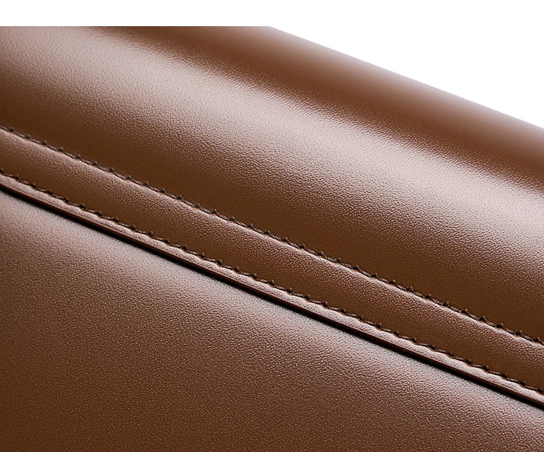 Hifashion Vintage Genuine Leather Underarm Shoulder Bags For Women 2025 Luxury Designer Crossbody Purses Saddle Ladies Handbags