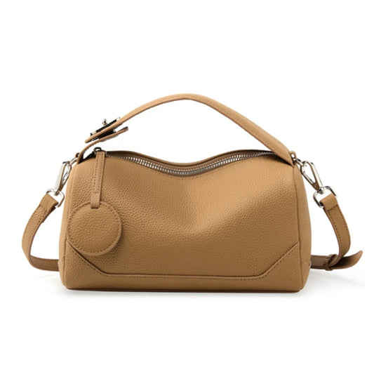 Hifashion Cowhide Genuine Leather Pillow Small Shoulder Bags For Women 2025 Trend Designer Crossbody Purses Tote Ladies Handbags