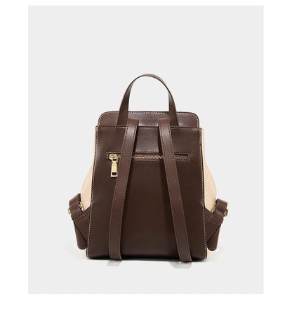 Hifashion Small Cowhide Genuine Leather Backpack For Women 2025 Trend Fashion Designer Female Travel Bagpack Girls School Bags