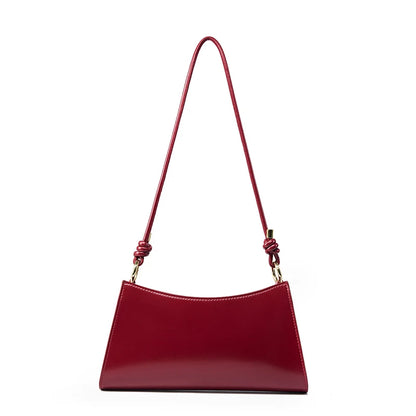 Hifashion Cowhide Genuine Leather Underarm Shoulder Bags For Women 2025 Luxury Designer Evening Party Purse Work Ladies Handbags