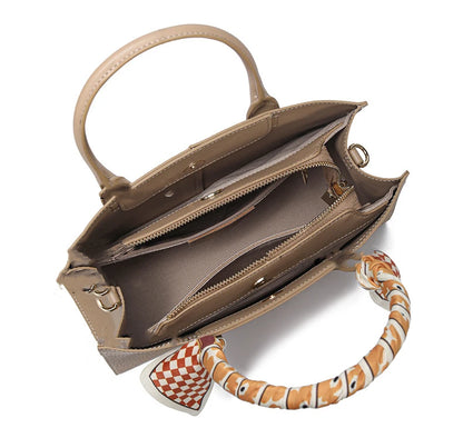 Hifashion Cowhide Genuine Leather Shoulder Bags For Women 2025 Trend Designer Top Handle Commuting Tote Ladies Crossbody Bags