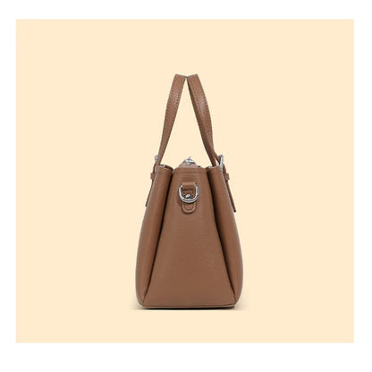 Hifashion 3 Layers Genuine Leather Shoulder Bags For Women 2025 Luxury Designer Crossbody Satchel Commuting Tote Ladies Handbags