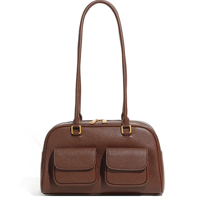 Hifashion Luxury Genuine Leather Underarm Shoulder Bags For Women 2025 Trend Designer Pillow Satchel Tote Office Ladies Handbags