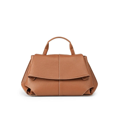 Hifashion Vintage Cowhide Genuine Leather Handbags For Women 2025 Trend Designer Top Handle Flap Ladies Shoulder Crossbody Bags