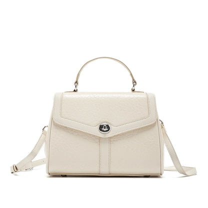 Hifashion Cowhide Genuine Leather Tote Handbags For Women New 2025 Luxury Designer Work Satchel Top Handle Female Shoulder Bags