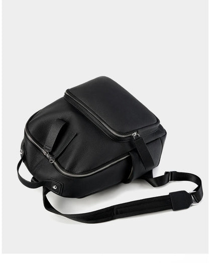 Hifashion 100% Cowhide Genuine Leather Backpack For Women 2025 Trend Designer Soft Travel Work Daypack Teenage Girls School Bags