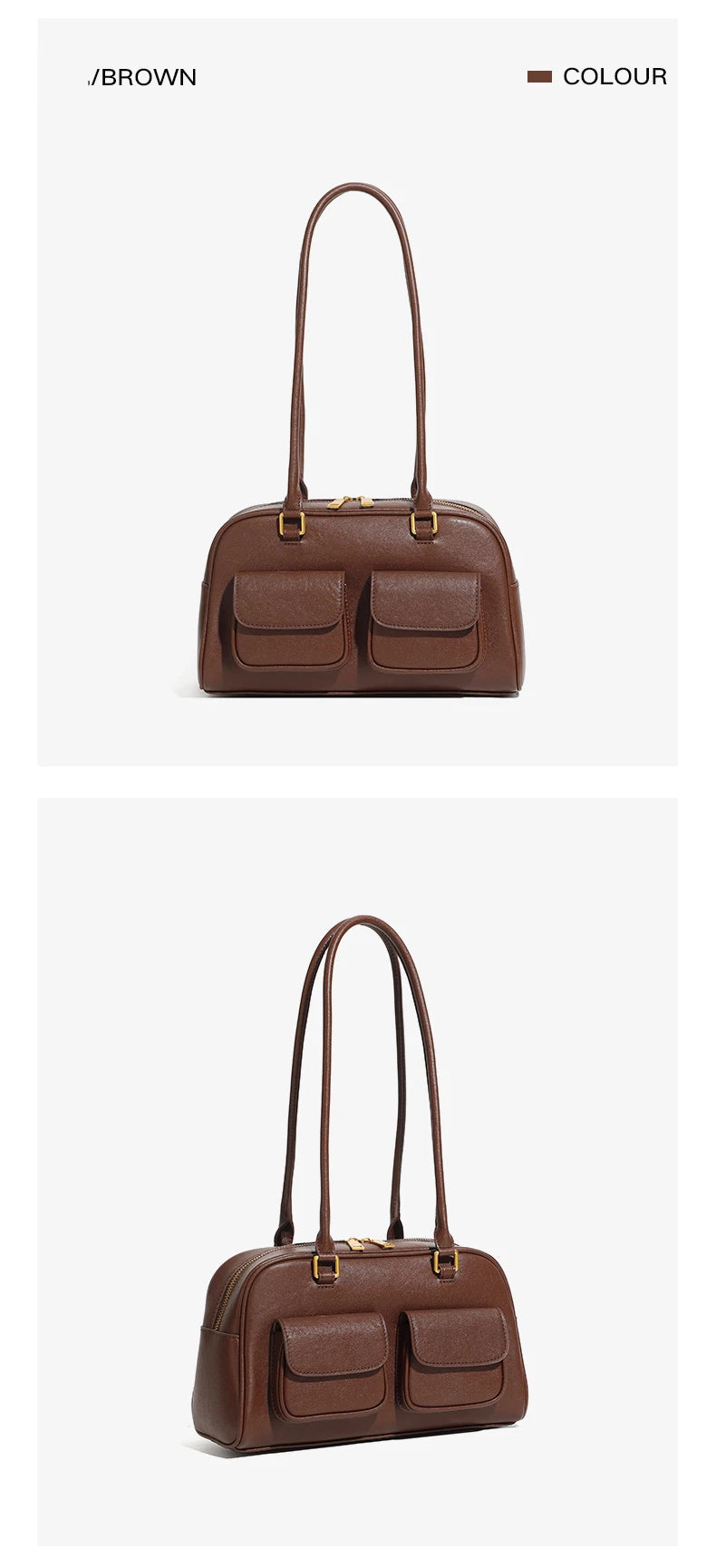 Hifashion Luxury Genuine Leather Underarm Shoulder Bags For Women 2025 Trend Designer Pillow Satchel Tote Office Ladies Handbags