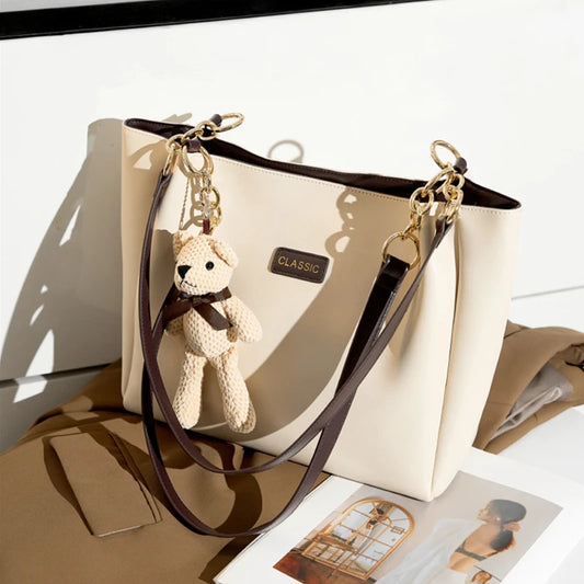 Hifashion Cowhide Genuine Leather Shoulder Bags For Women 2025 Trend Designer Large Capacity Shopping Tote Work Ladies Handbags