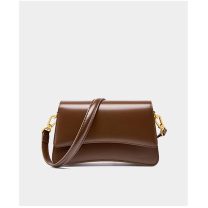 Hifashion Vintage Genuine Leather Underarm Shoulder Bags For Women 2025 Luxury Designer Crossbody Purses Saddle Ladies Handbags
