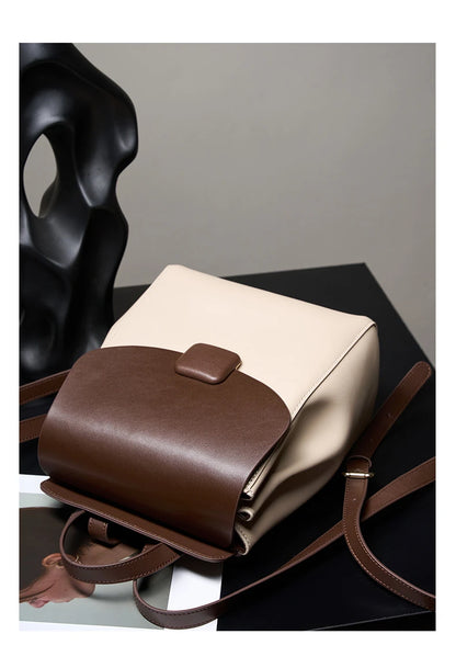 Hifashion Small Cowhide Genuine Leather Backpack For Women 2025 Trend Fashion Designer Female Travel Bagpack Girls School Bags