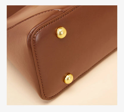 Hifashion Cowhide Genuine Leather Underarm Shoulder Bags For Women 2025 Trend Designer Top Handle Female Tote Ladies Handbags