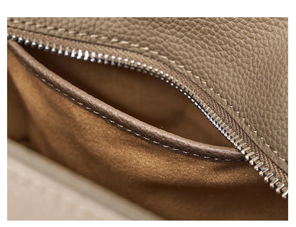 Hifashion Cowhide Genuine Leather Large Underarm Shoulder Bags For Women 2025 Luxury Designer Shopping Tote Work Ladies Handbags