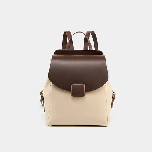 Hifashion Small Cowhide Genuine Leather Backpack For Women 2025 Trend Fashion Designer Female Travel Bagpack Girls School Bags