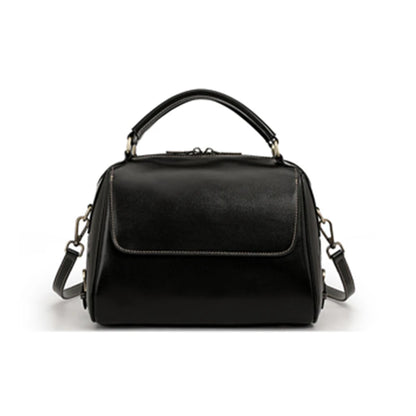Hifashion Cowhide Genuine Leather Pillow Tote Handbags For Women 2025 Luxury Designer Satchel Work Ladies Shoulder Crossbody Bag