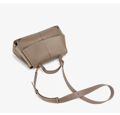 Hifashion Vintage Cowhide Genuine Leather Handbags For Women 2025 Trend Designer Top Handle Flap Ladies Shoulder Crossbody Bags