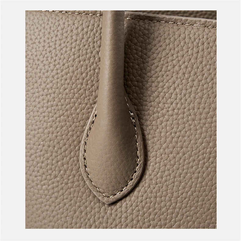 Hifashion Cowhide Genuine Leather Large Underarm Shoulder Bags For Women 2025 Luxury Designer Shopping Tote Work Ladies Handbags