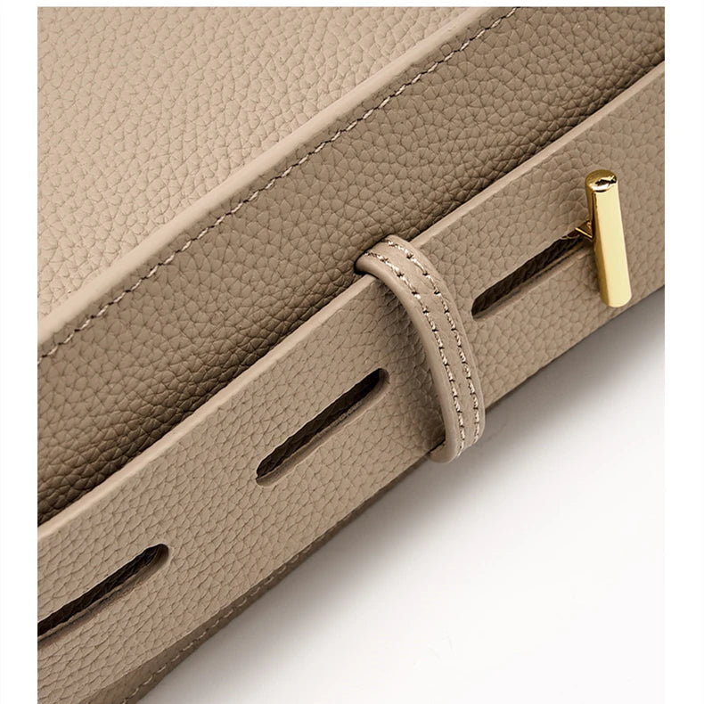 Hifashion Cowhide Genuine Leather Underarm Shoulder Bags For Women 2025 Luxury Designer Crossbody Purses Hobo Ladies Handbags
