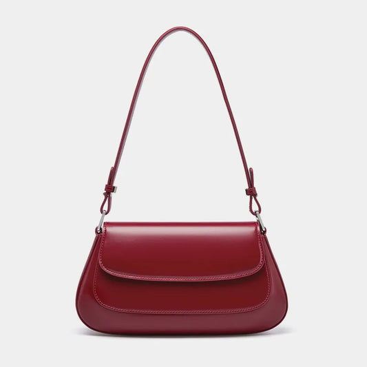 Hifashion Luxury Genuine Leather Underarm Shoulder Bags For Women 2025 Trend Designer Crossbody Purses  Saddle Ladies Handbags