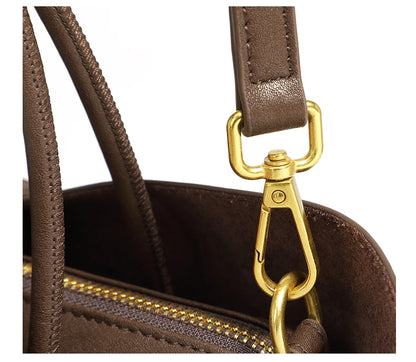 Hifashion Stylish Genuine Leather Handbags For Women 2025 Trend Designer Commuting Shoulder Bags Crossbody Tote Ladies Handbags