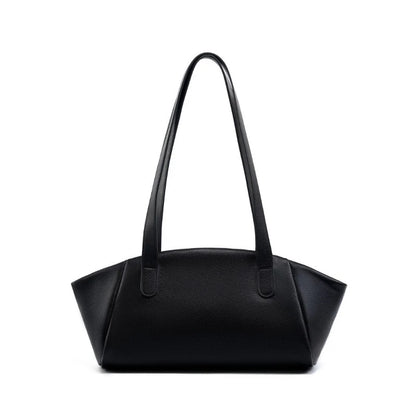 Hifashion 100% Real Genuine Leather Large Tote Shoulder Bags For Women 2025 Luxury Designer Trapeze Shopper Work Ladies Handbags