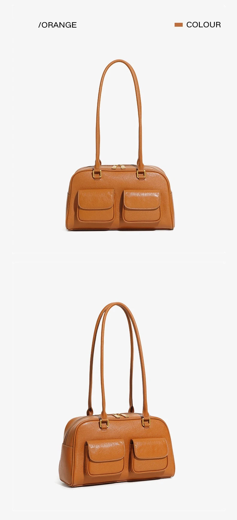 Hifashion Luxury Genuine Leather Underarm Shoulder Bags For Women 2025 Trend Designer Pillow Satchel Tote Office Ladies Handbags