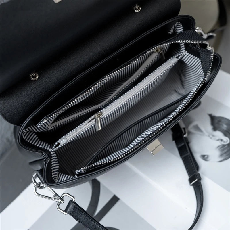 Hifashion Cowhide Genuine Leather Tote Handbags For Women 2025 Trend Designer Satchel Purses Work Ladies Shoulder Crossbody Bags