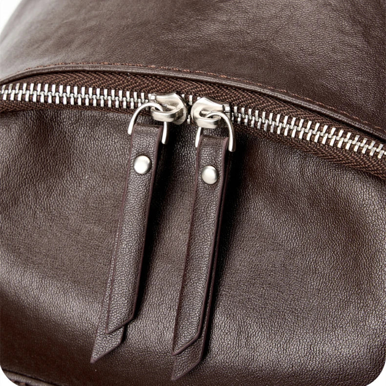 Hifashion Cowhide Genuine Leather Backpack For Women 2025 Trend Designer Work Daypack Travel Bookbags Teenage Girls School Bags