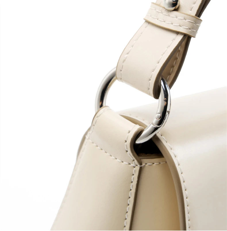Hifashion Luxury Genuine Leather Bucket Small Shoulder Crossbody Bags For Women 2025 Trend Designer Short Handle Tote Handbags