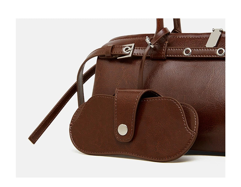 Hifashion Motorcycle Style Genuine Leather Underarm Shoulder Bags For Women 2025 Trend Designer Sling Purse Tote Ladies Handbags