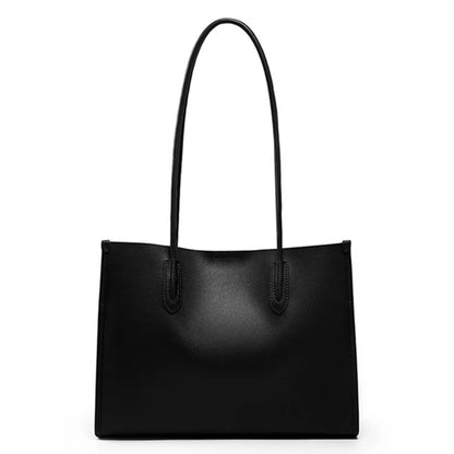 Hifashion Vintage Genuine Leather Tote Shoulder Bags For Women 2025 Trend Designer Large Capacity Shopping Work Ladies Handbags