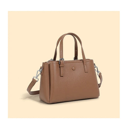 Hifashion 3 Layers Genuine Leather Shoulder Bags For Women 2025 Luxury Designer Crossbody Satchel Commuting Tote Ladies Handbags