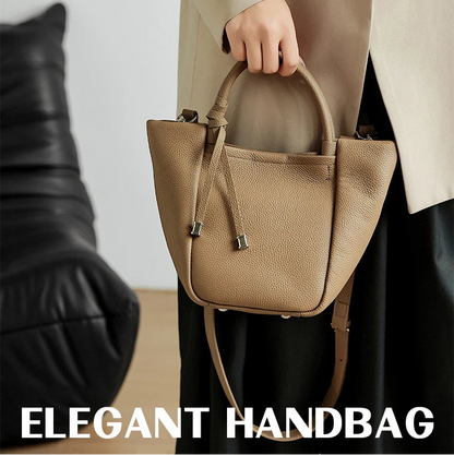 Hifashion Stylish Genuine Leather Tote Shoulder Bags For Women 2025 Trend Designer Basket Shopper Work Crossbody Ladies Handbags