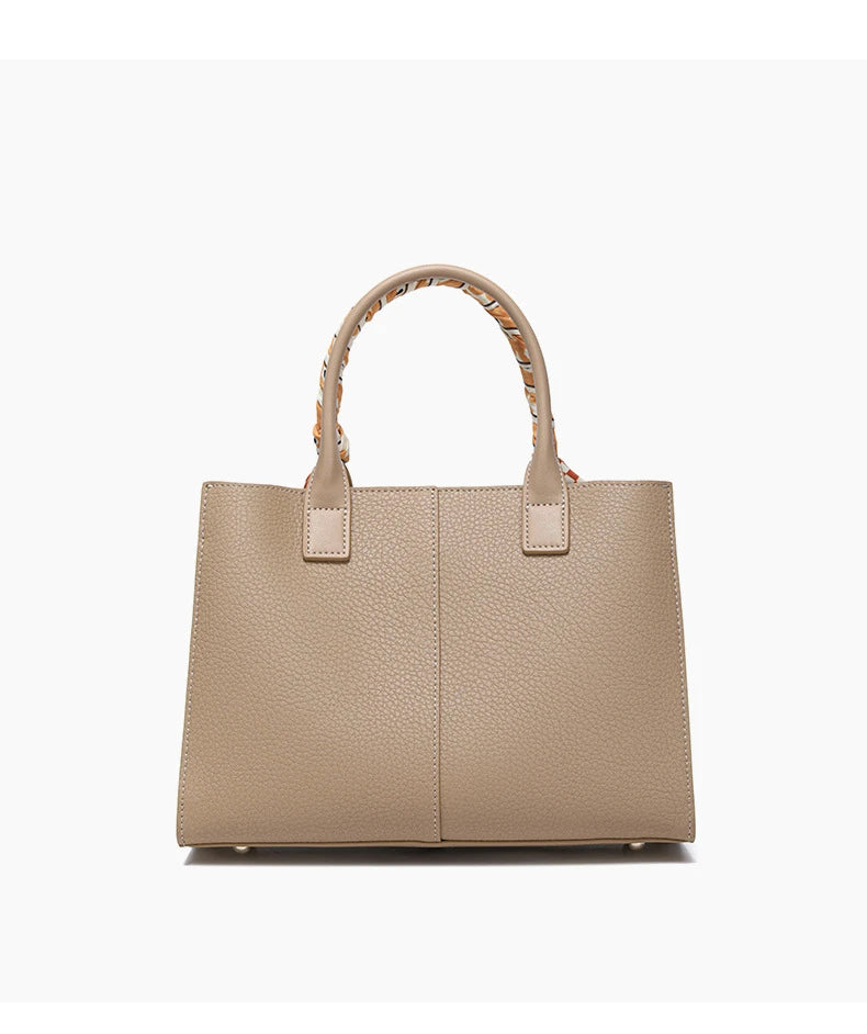 Hifashion Cowhide Genuine Leather Shoulder Bags For Women 2025 Trend Designer Top Handle Commuting Tote Ladies Crossbody Bags