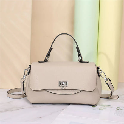 Hifashion 3 Layers Genuine Genuine Leather Shoulder Bags For Women 2025 Trend Designer Flap Crossbody Purse Work Ladies Handbags