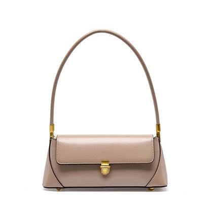 Hifashion Cowhide Genuine Leather Underarm Shoulder Bags For Women 2025 Trend Designer Top Handle Female Tote Ladies Handbags
