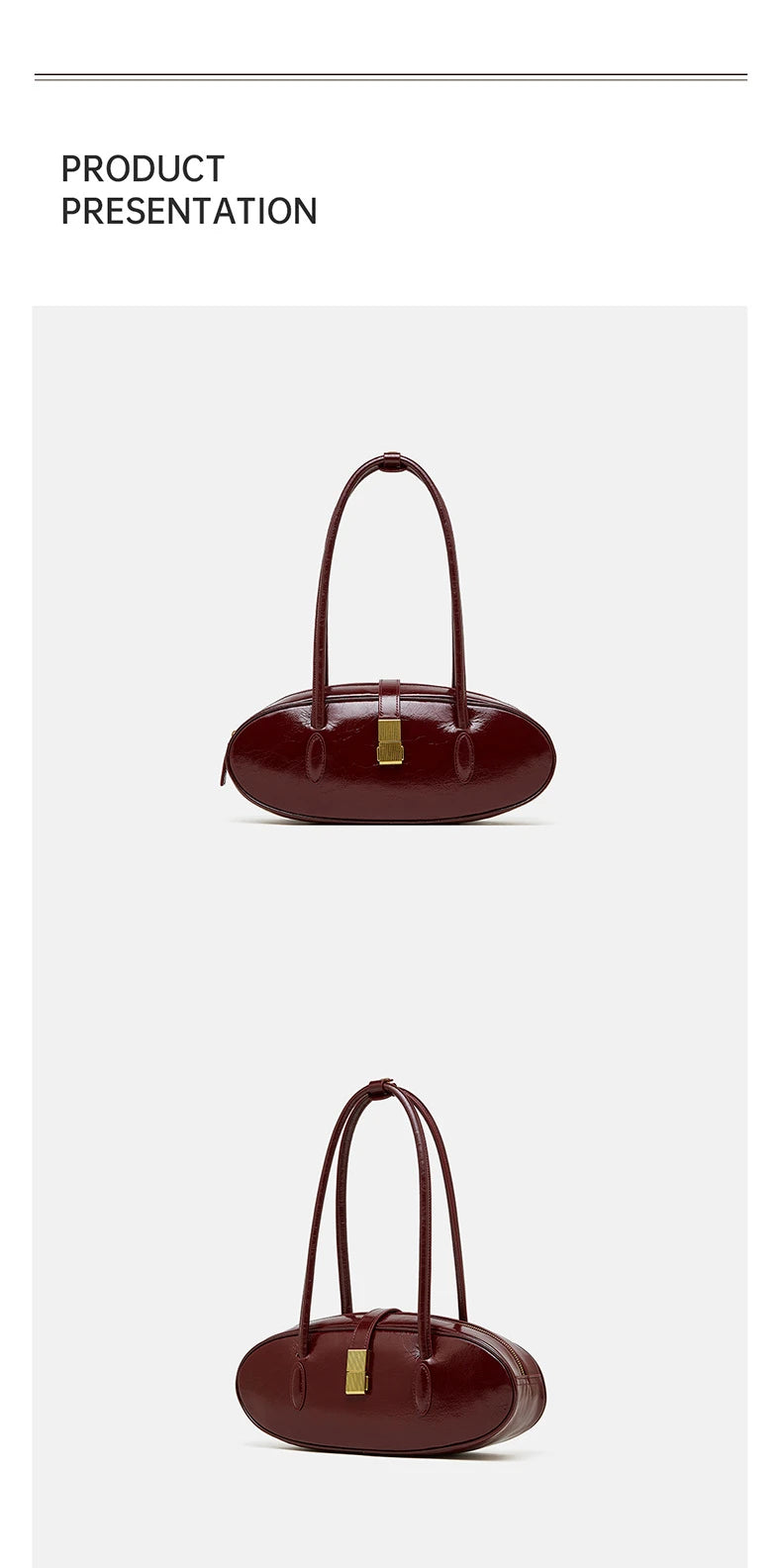 Hifashion Vintage Cowhide Genuine Leather Underarm Shoulder Bags For Women 2025 Trend Designer Luxury Tote Work Ladies Handbags