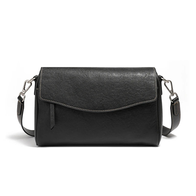 Hifashion Natural Genuine Leather Crossbody Bags For Women 2025 Trend Designer Underarm Shoulder Bags Satchel Ladies Handbags