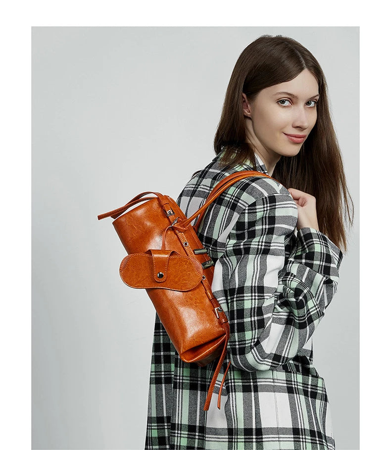 Hifashion Motorcycle Style Genuine Leather Underarm Shoulder Bags For Women 2025 Trend Designer Sling Purse Tote Ladies Handbags