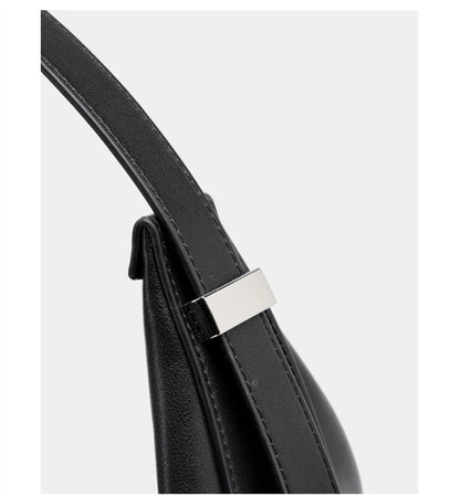 Hifashion Elegant Cow Genuine Leather Large Crescent Shoulder Bags For Women 2025 Trend Designer Hobo  Tote Work Ladies Handbags